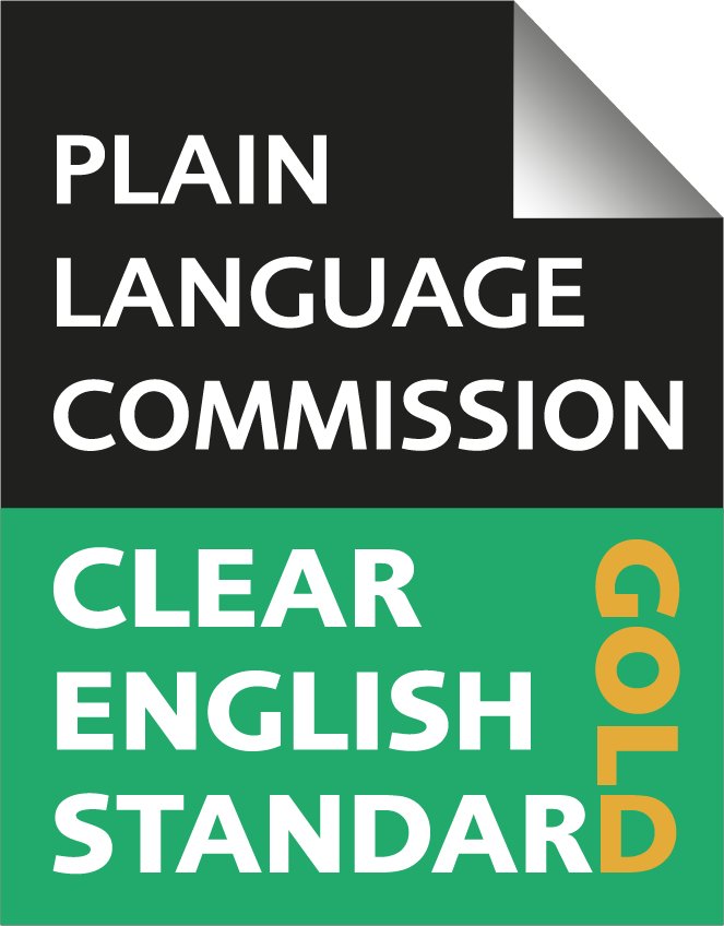 Clear English Gold Standard Award Logo
